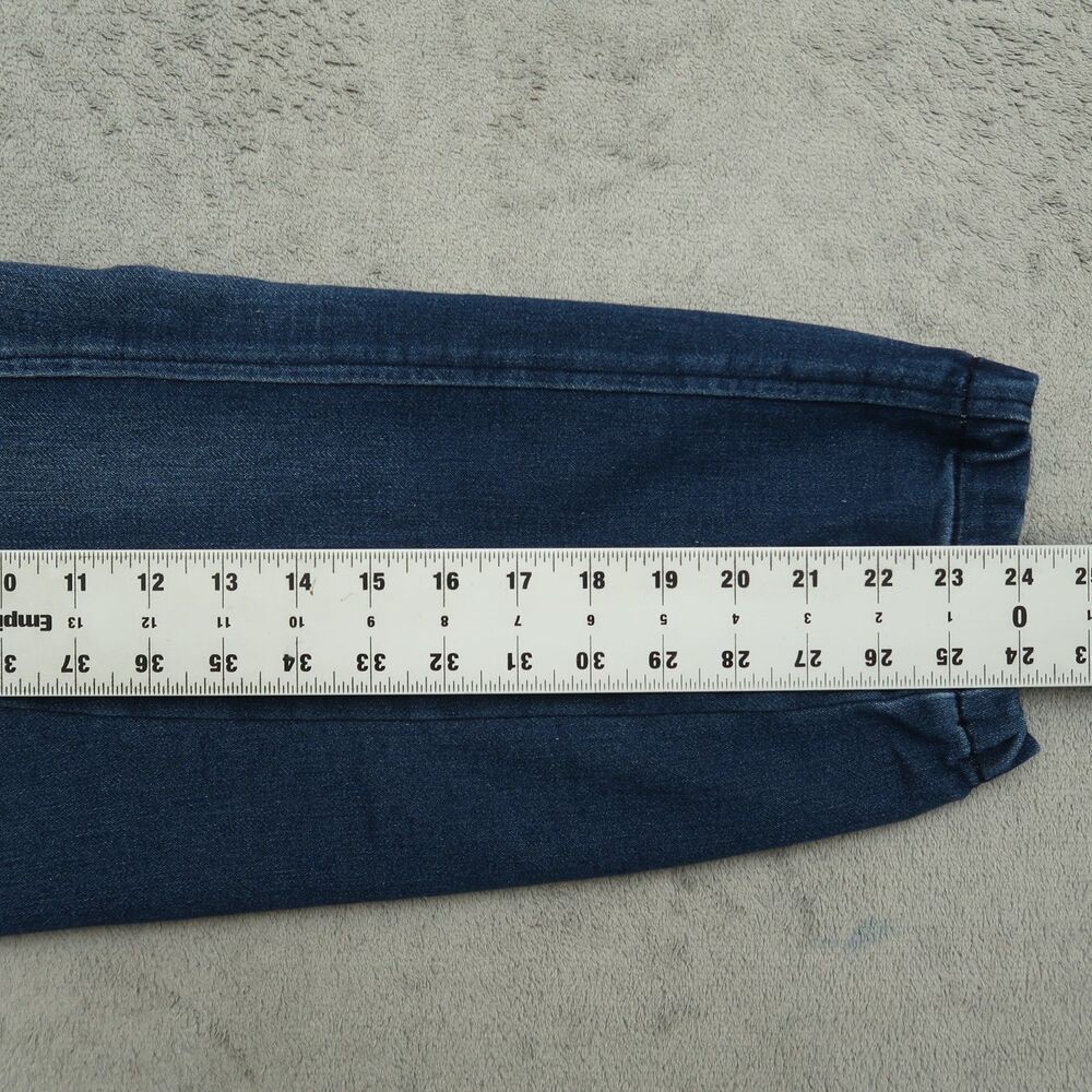 Guess Jeans Women's Size 31 Blue Mid-Rise Elastic Waist Jogger Denim 24" Inseam - Picture 4 of 15